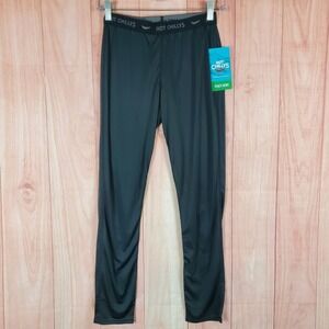 Hot Chillys Performance Base‎ Layer Peachskins Bottom Youth L Black Relaxed Fit